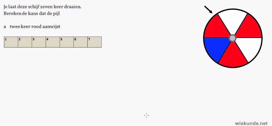 Diagnostische toets Opgave 7