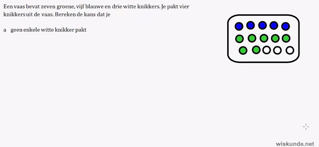 Diagnostische toets Opgave 9