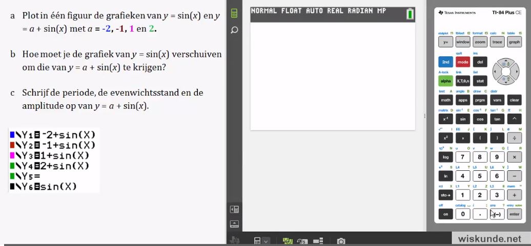 Sinusoïden opgave 2