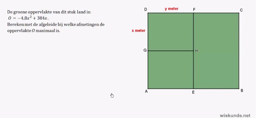 Optimaliseren opgave 40
