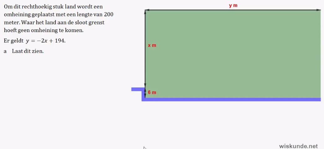 Optimaliseren opgave 42
