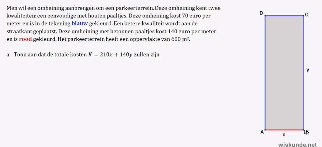 Optimaliseren opgave 47
