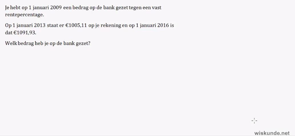 Groeiformules Opgave 26