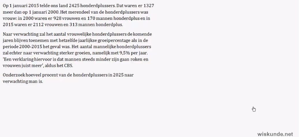 Groeiformules Opgave 29