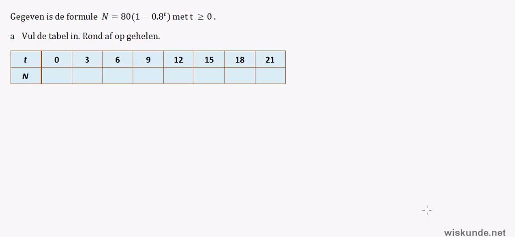 Groeiformules Opgave 34