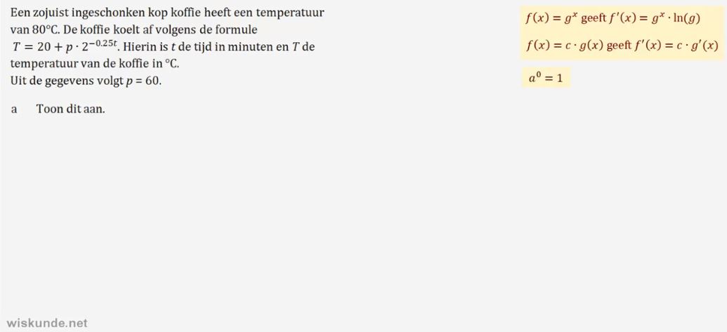 Groeisnelheid opgave 71