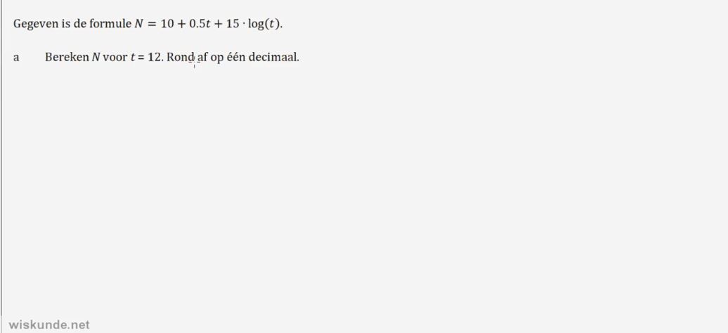 Diagnostische toets Opgave 9