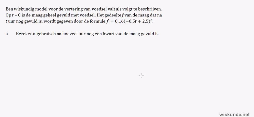 Rekenen met machten en wortels Opgave 42