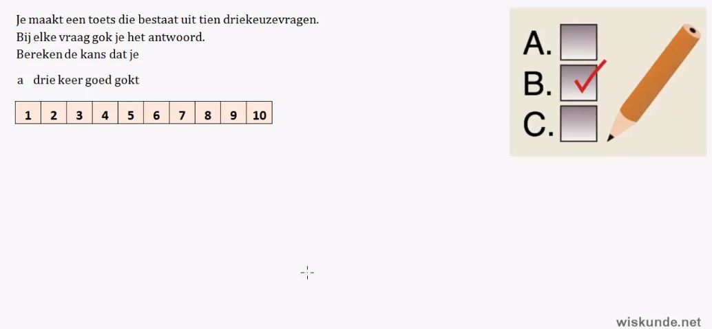 Voorkennis Kansen en de productregel Opgave 4