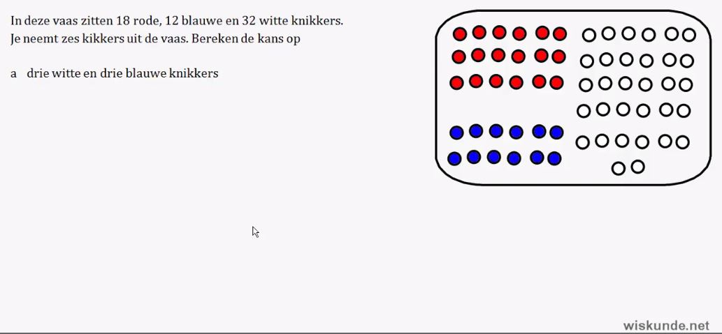Het vaasmodel Opgave 4