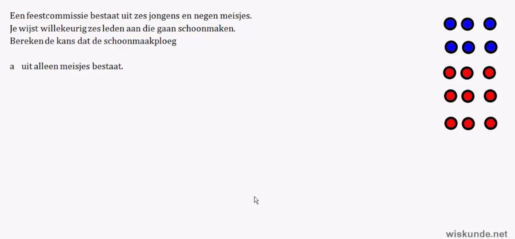 Het vaasmodel Opgave 10