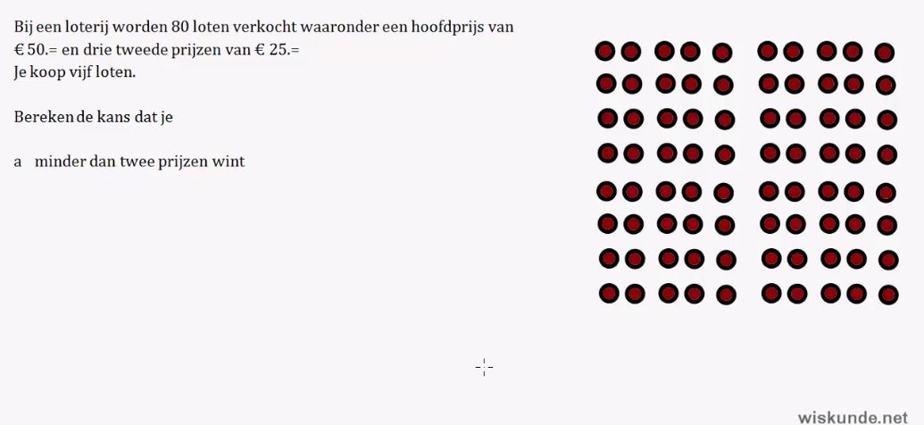 Het vaasmodel Opgave 11
