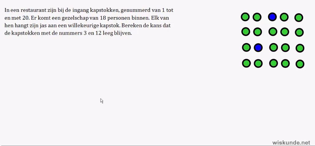 Het vaasmodel Opgave 13
