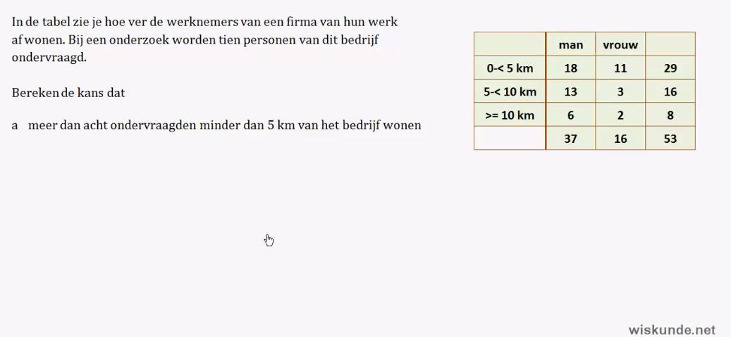 Het vaasmodel Opgave 17