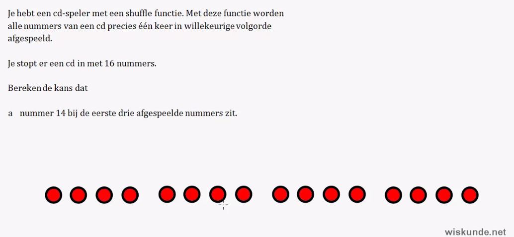 Het vaasmodel Opgave 18