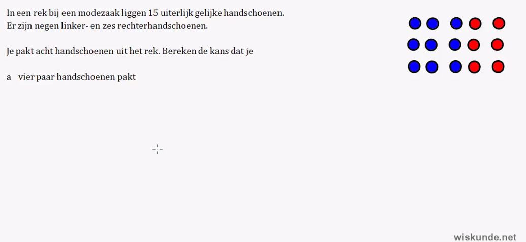 De complementregel Opgave 27