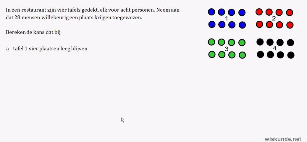 De complementregel Opgave 31