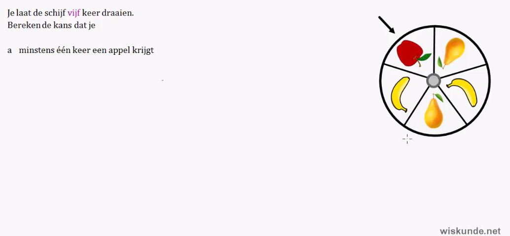 De complementregel Opgave 34