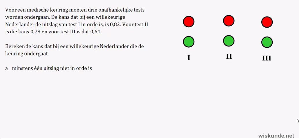 De complementregel Opgave 36