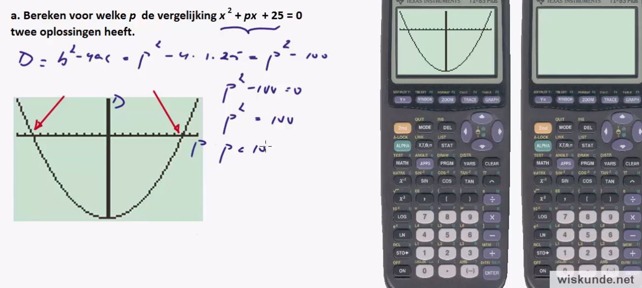 Werken met parameters opgave 50
