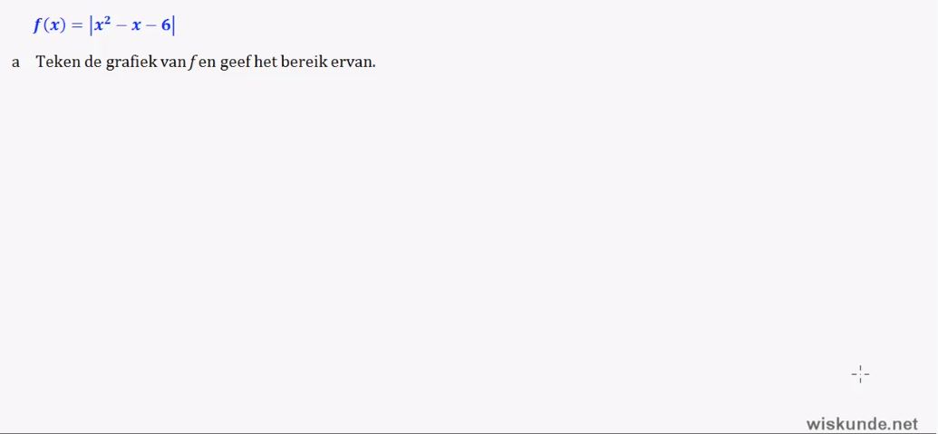 Domein, bereik en modulusfuncties opgave 67