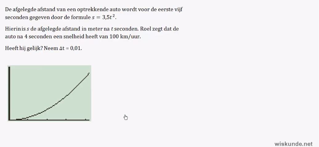 Snelheden Opgave 22