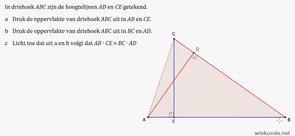 Lengte, omtrek en oppervlakte opgave 30