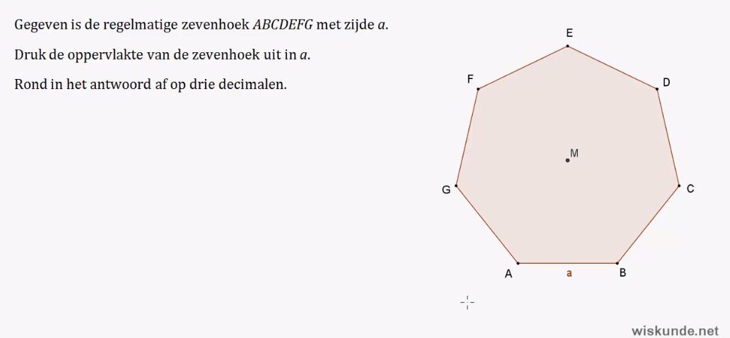 Lengte, omtrek en oppervlakte opgave 33