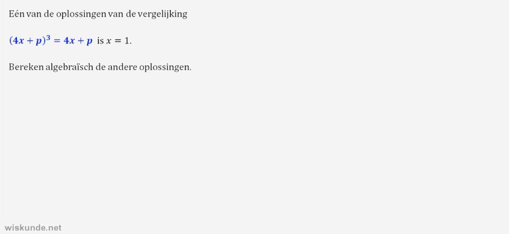 Regels voor het oplossen van vergelijkingen Opgave 44