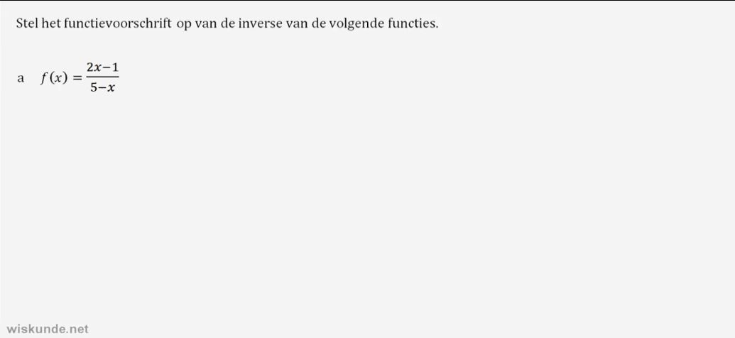 Diagnostische toets Opgave 15