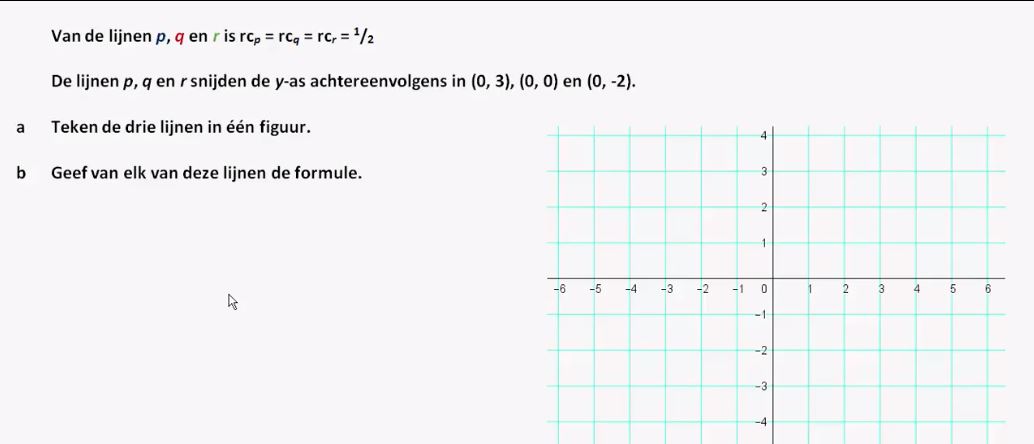 Lineaire verbanden opgave 3