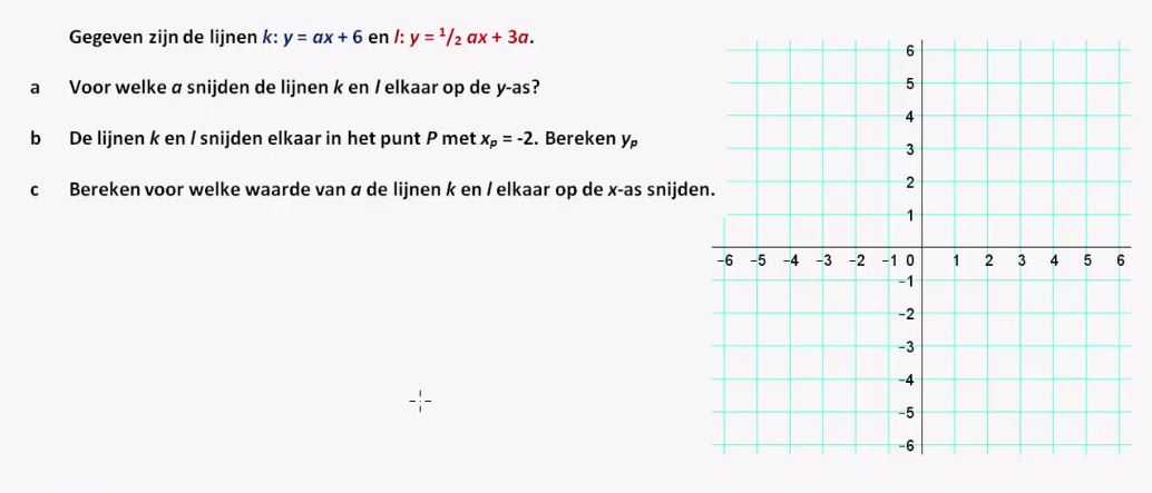 Lineaire verbanden opgave 7