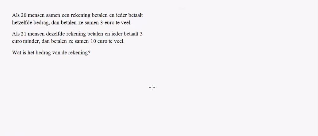 Lineaire verbanden opgave 8