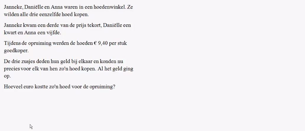 Een lijn door twee gegeven punten opgave 25