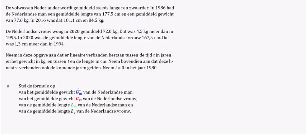 Een lijn door twee gegeven punten opgave 31