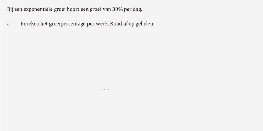 Voorkennis Opgave 4