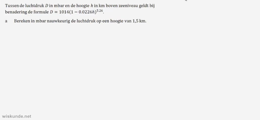 Machten met negatieve en gebroken exponenten Opgave 22