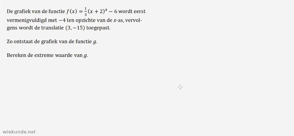 Diagnostische toets Opgave 6
