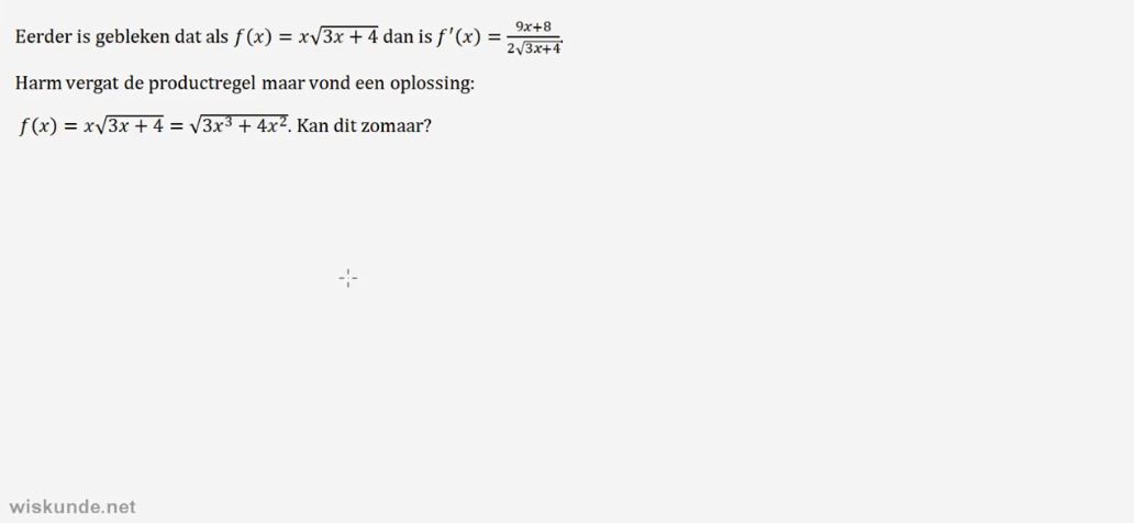 De kettingregel Opgave 56