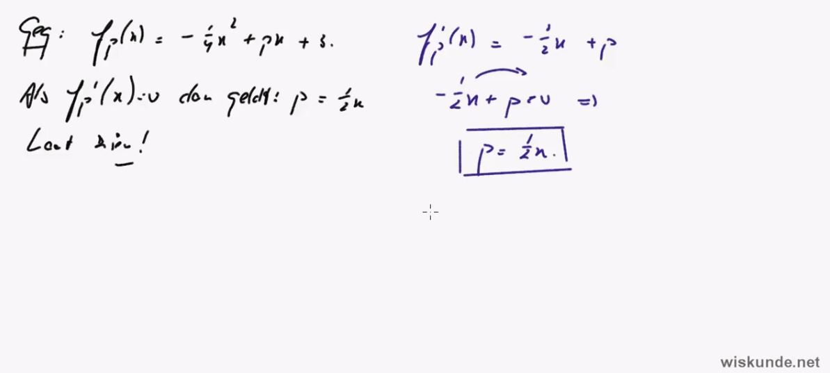 Functies met parameters opgave 69