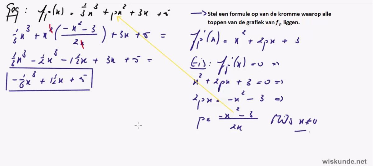 Functies met parameters opgave 71