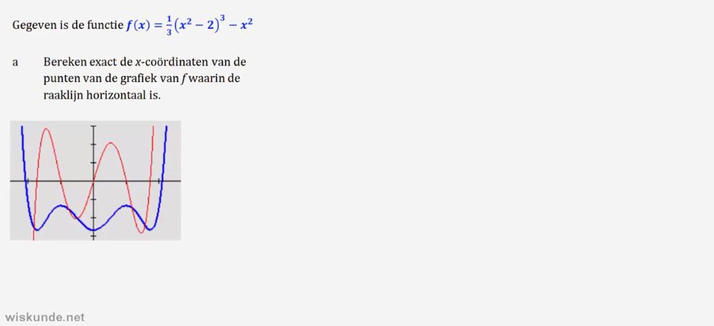 Diagnostische toets Opgave 9