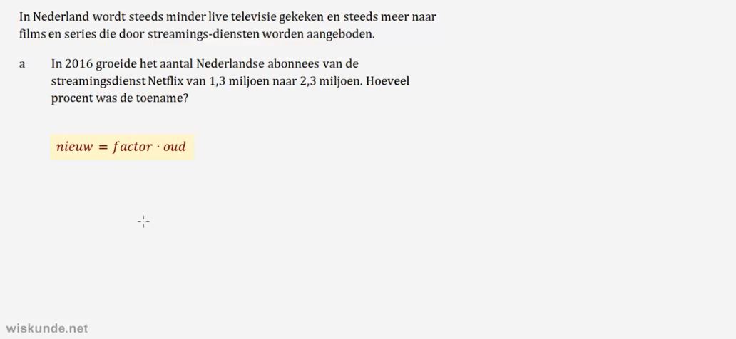 Voorkennis Opgave 5