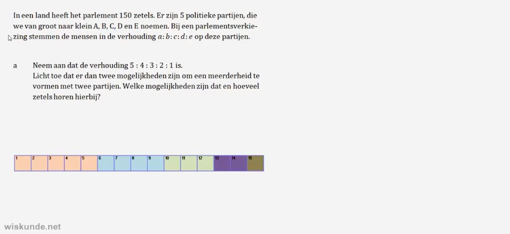Rekenen met procenten en verhoudingen opgave 19