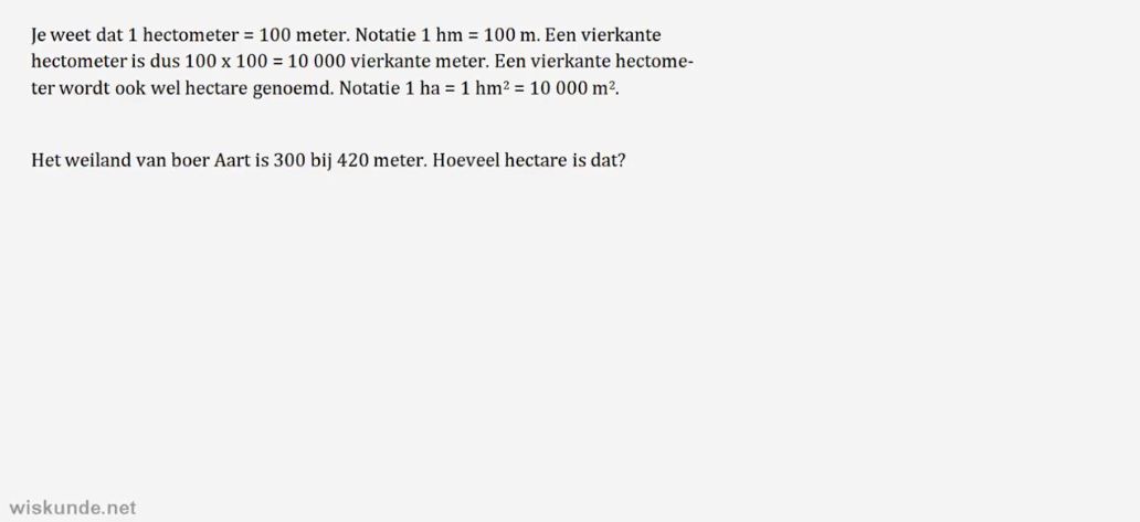 Maatsystemen Opgave 29