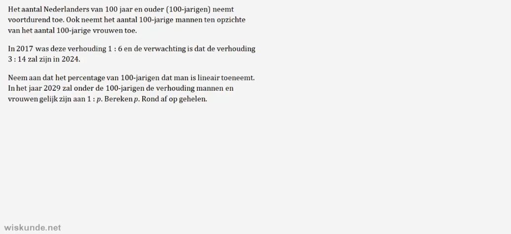 Omgaan met tabellen Opgave 53
