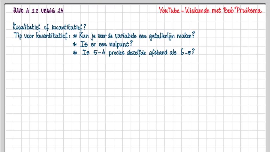 Data verzamelen Opgave 23