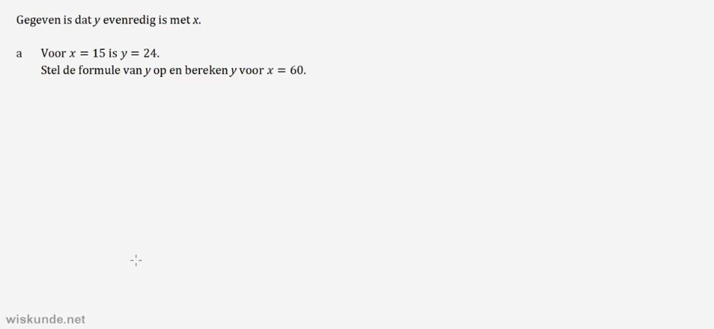 Lineaire formules Opgave 17
