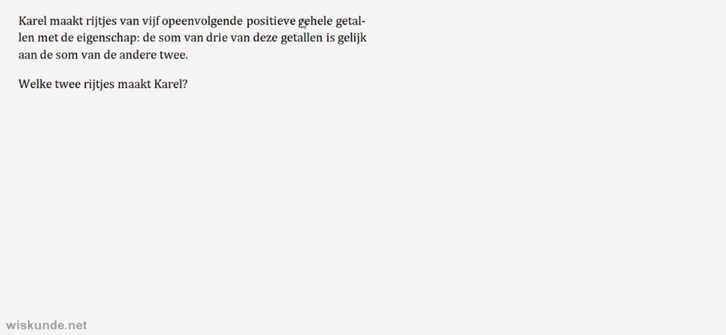 Lineaire formules vergelijken Opgave 29