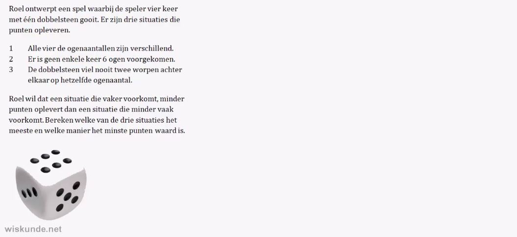 Regels bij telproblemen opgave 17